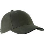 ORLANDO - 6 PANELS CAP, Khaki/Black, U (KP011KH/BL-U)
