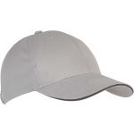 ORLANDO - 6 PANELS CAP, Light Grey/Dark Grey, U <font size=1>[ENG]</font> (KP011LG/DG-U)