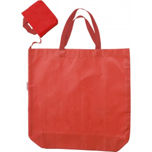Einkaufstasche aus reifestem Polyester Wes, Rot