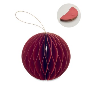 Foldable XMAS bauble hanger, Red <font size=1>[ENG]</font>