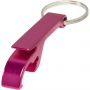 Tao bottle and can opener keychain, Magenta