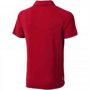 Ottawa short sleeve men's cool fit polo, Red (Polo short, mixed fiber, synthetic)