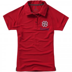 Ottawa short sleeve women's cool fit polo, Red (Polo short, mixed fiber, synthetic)