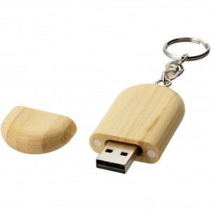 Wooden oval USB, 4GB <font size=1>[ENG]</font>