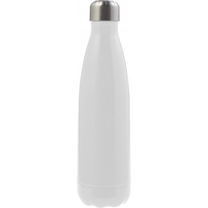 Trinkflasche(650 ml) aus Edelstahl Sumatra, Wei