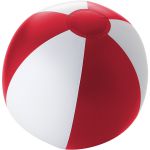 Palma solid beach ball, Red,White (10039600)