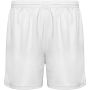 Player unisex sports shorts, White