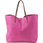 Paper beach bag, pink (7856-17)
