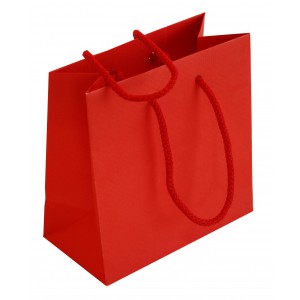 Paperbag, 15*15 cm, red (Pouches, paper bags, carriers)