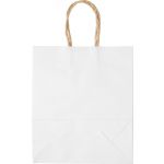 Paper giftbag Mariano, white (739419-02)