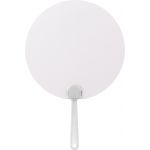 Paper hand fan Ciara, white (8580-02)