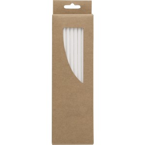Strohhalm 'Debbie' aus Papier, Braun