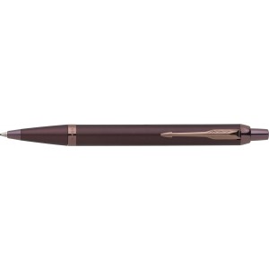 Parker IM Monochrome PVD ballpoint pen, burgundy (Metallic pen)