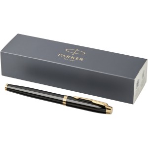 Parker IM Tintenroller, schwarz, gold