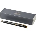 Parker IM Tintenroller, schwarz, gold (10702301)