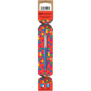 Parker Jotter Cracker Stift-Geschenkset, processblau (Stiftesets)