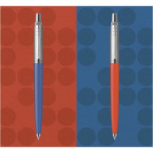 Parker Jotter Cracker Stift-Geschenkset, processblau (Stiftesets)