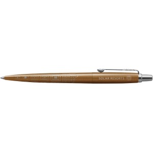 Parker Jotter SE Global Icons colour trim ballpoint pen, Bro (Metallic pen)