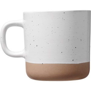 Pascal 360 ml ceramic mug, White (Mugs)