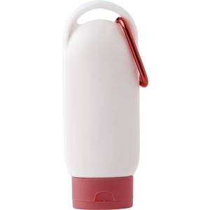 PE sunscreen lotion bottle Erin, red (Body care)