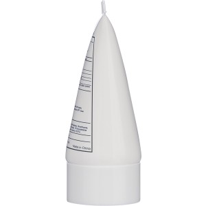 PE sunscreen tube Maelis, white (Krperpflegeprodukte)