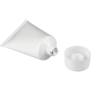 PE sunscreen tube Maelis, white (Krperpflegeprodukte)