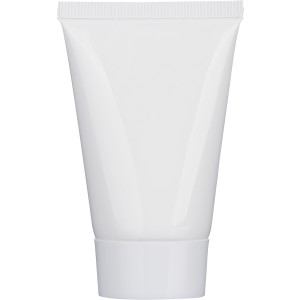 PE sunscreen tube Maelis, white (Krperpflegeprodukte)