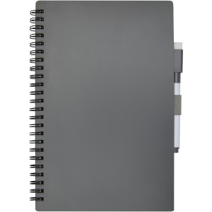 Pebbles reference reusable notebook, Grey (Notebooks)