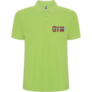 Pegaso Premium short sleeve men's polo, Mantis Green (Polo shirt, 90-100% cotton)