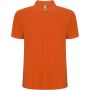 Pegaso Premium short sleeve men's polo, Orange