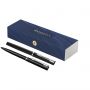 Allure ballpoint and rollerball pen set, Solid black