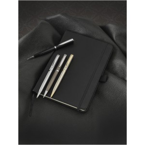 Bound Notebook (A5 size), solid black (Pen sets)