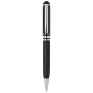 Encore ballpoint pen and wallet gift set, Solid black (Pen sets)