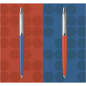 Jotter Cracker Pen gift set, Process blue (Pen sets)