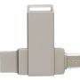 Zinc alloy USB stick Dorian, silver