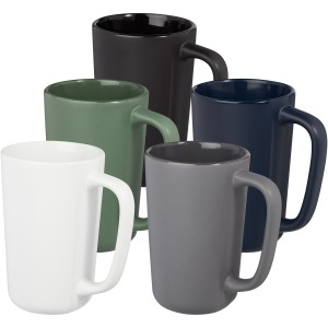 Perk 480 ml ceramic mug, White (Mugs)