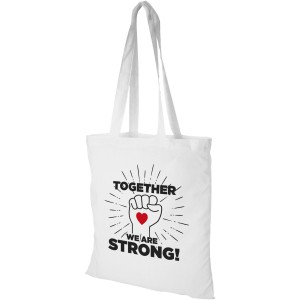 Peru 180 g/m2 cotton tote bag, White (cotton bag)