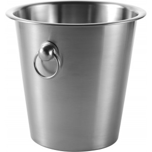 Sekt- und Champagnerkhler aus Edelstahl Hester, Silber