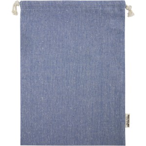Pheebs 150g/m2 GRS Zuziehbeutel aus Recyclingbaumwolle gro (Geschenktaschen / Beutel)