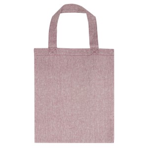 Pheebs 150 g/m2 recycled tote bag, Heather maroon (cotton bag)