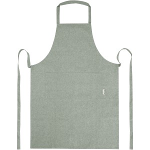 Pheebs 200 g/m2 recycled cotton apron, Heather green (Apron)