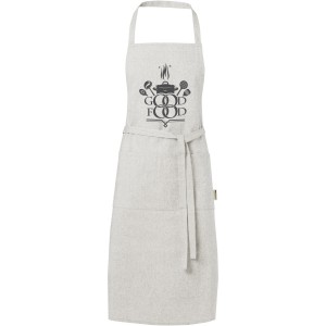 Pheebs 200 g/m2 recycled cotton apron, Heather grey (Apron)