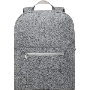 Pheebs 210 g/m2 recycled cotton/polyester backpack, Heather  (Backpacks)