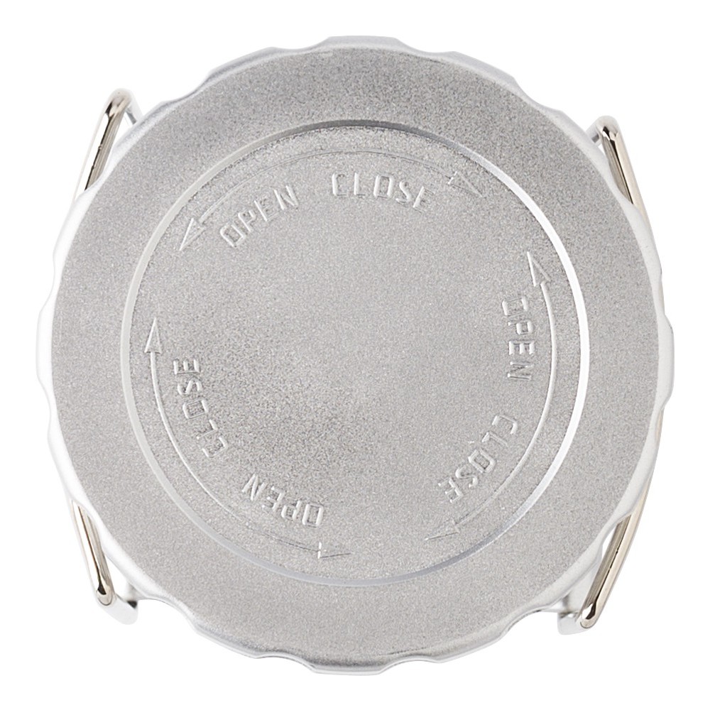 COB-Campinglampe aus ABS-Kunststoff Jordan, Silber (Picknick, Camping, Grillen)