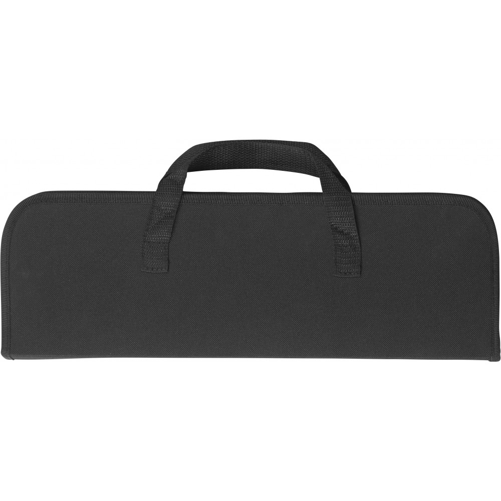 Grillbesteck aus Edelstahl Silas, Schwarz (Picknick, Camping, Grillen)
