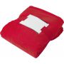 Polyester (190 gr/m2) blanket Margot, red