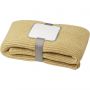 Suzy 150 x 120 cm GRS polyester knitted blanket, Beige