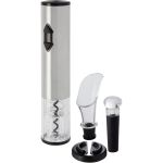 Pino electric wine opener with wine tools, Silver (11321381)