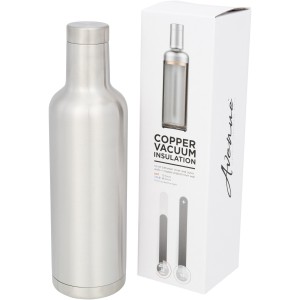Pinto 750 ml Kupfer-Vakuum Isolierflasche, silber