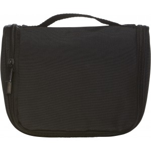 Kulturtasche aus Polyester Nolle, Schwarz